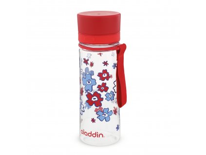 Aladdin plaastová láhev na vodu Aveo new 350 ml červená