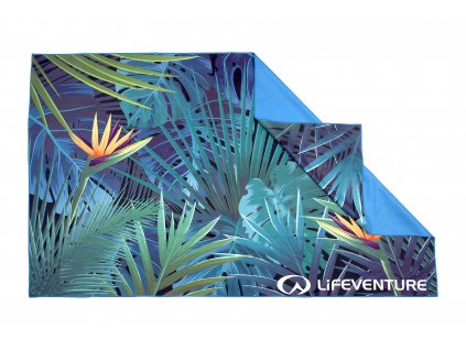 Lifeventure ručník Printed SoftFibre Trek Towel tropical