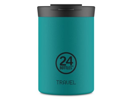 24Bottles nerezový termohrnek Travel Tumbler atlantic bay 350 ml