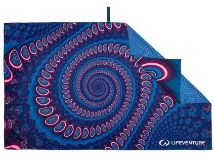 Lifeventure ručník Printed SoftFibre Trek Towel andaman