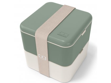 Monbento box na jídlo MB Square green Natural