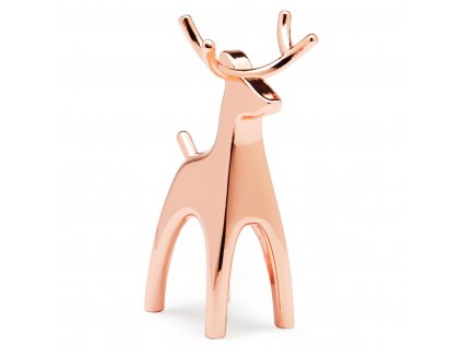 Umbra stojánek na prstýnky Reindeer rose gold