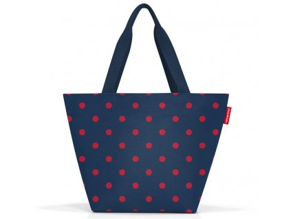 Reisenthel nákupní taška Shopper M mixed dots red