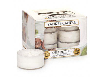Svíčky čajové Yankee Candle, Bambusové máslo,   12 ks