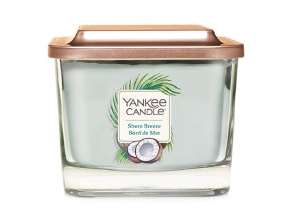 Svíčka ve skleněné váze Yankee Candle, Mořský vánek, 347 g