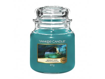 Svíčka ve skleněné dóze Yankee Candle, Měsíční zátoka, 410 g