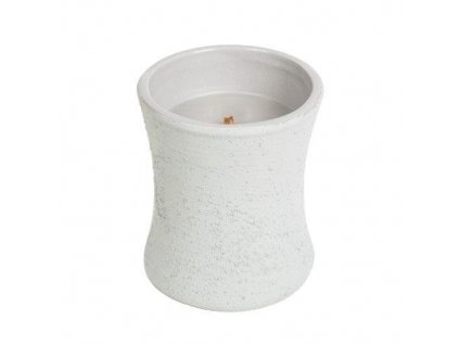 Svíčka keramická oválná váza WoodWick, Kouř z cedrového dřeva, 133.2 g