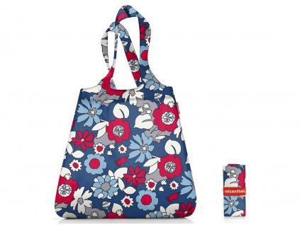 Reisenthel - skládací taška MINI MAXI SHOPPER florist indigo