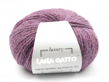 Lana Gatto pletací příze NEW BABY ALPACA violetto 30193