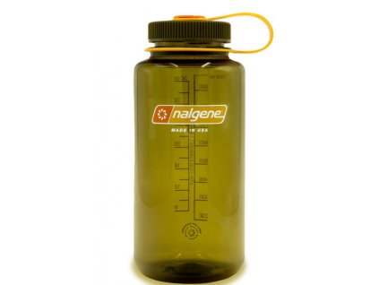 NALGENE - láhev na pití Wide Mouth Sustain 1000 ml Olive