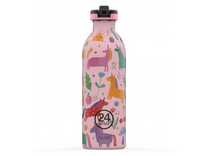 24Bottles dětská nerezová lahev Kids Bottle 500 ml Magic Friends