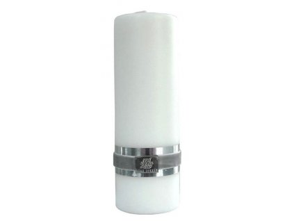 Lene Bjerre - svíčka Basic bílá 18 cm