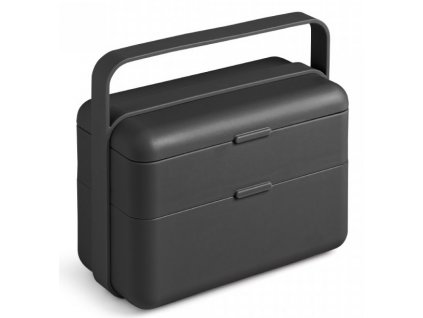 BLIM PLUS lunchbox bauletto M carbon black