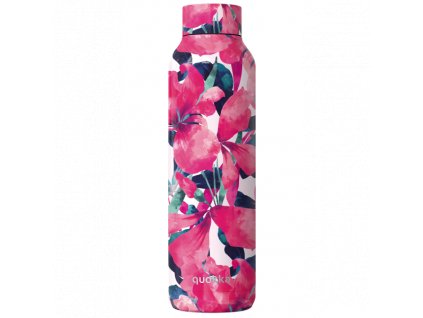 Quokka nerezová láhev Solid Pink Bloom 850 ml