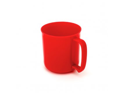 Kempingový plastový hrnek Cascadian Mug červený 1