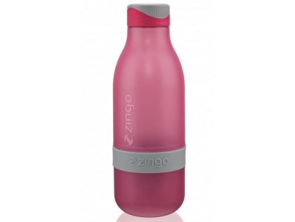 Zing-Anything plastová lahev Zingo růžová