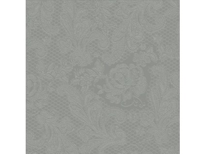 PPD - papírové ubrousky Lace Embossed šedý stín