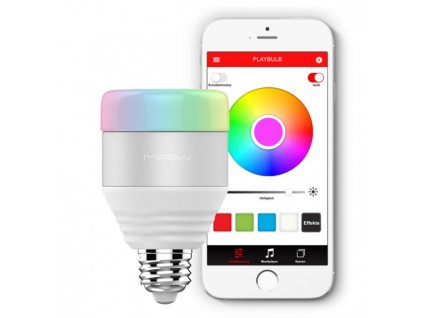 MiPow Playbulb™ Smart chytrá LED Bluetooth žárovka bílá