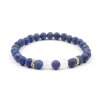 Moni náramek lapis lazuli křišťál matný