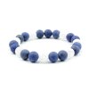 Moni dámský náramek lapis lazuli křišťál praskaný