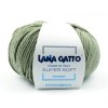 Lana Gatto pletací příze vlna merino SUPER SOFT světlá zelená