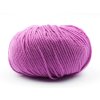 Lana Gatto pletací příze vlna merino SUPER SOFT violet 2