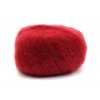 Lana Gatto pletací příze mohér hedvábí SILK MOHAIR cherry 2
