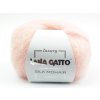Lana Gatto pletací příze mohér hedvábí SILK MOHAIR růžová baby