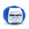 Lana Gatto pletací příze vlna merino MAXI SOFT kobaltově modrá