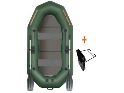 32694 cln kolibri k 250 tp profi zeleny pevna podlaha drziak motora