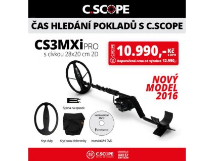 5206 detektor kovov cscope c s3mxi pro