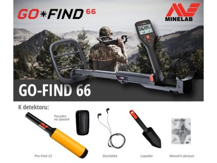Detektor kovů Minelab Go Find 66