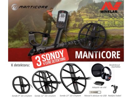 Detektor kovov Minelab Manticore