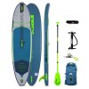 35190 jobe yarra 10 6 inflatable paddle board package steel blue