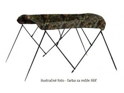 Protislnečná strieška bimini kamufláž RKM 350