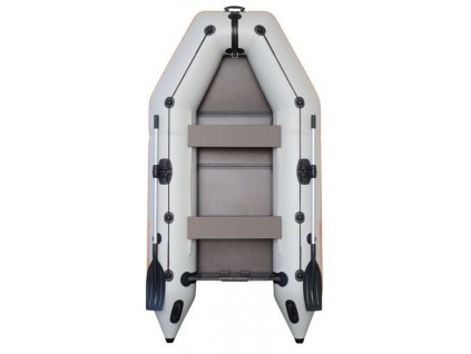 Čln Kolibri KM-280 P šedý, pevná podlaha