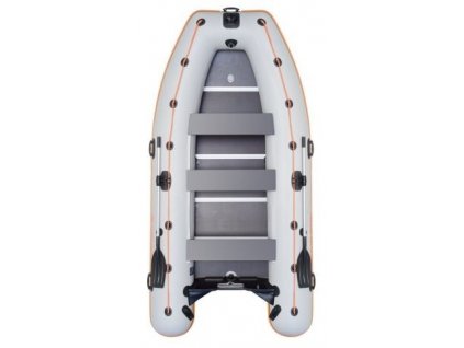 Čln Kolibri KM-400DSL šedý s vystuženou podlahou