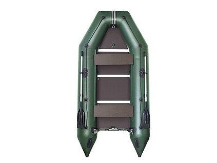 Čln Kolibri KM-330 D zelený, vystužená podlaha