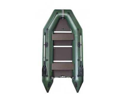 Čln Kolibri KM-360 D zelený, vystužená podlaha