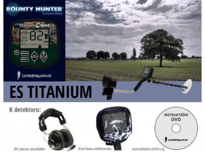 3886 detektor kovov bounty hunter es titanium