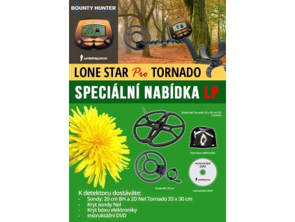 397 detektor kovov bounty hunter lone star pro tornado