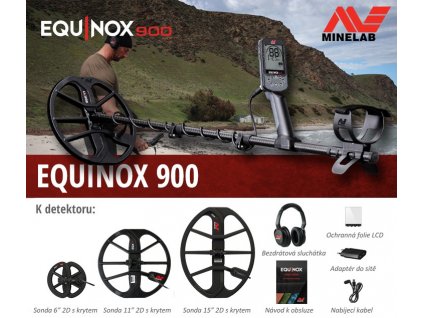 MINELAB EQUINOX 900 HLBKOVY SET