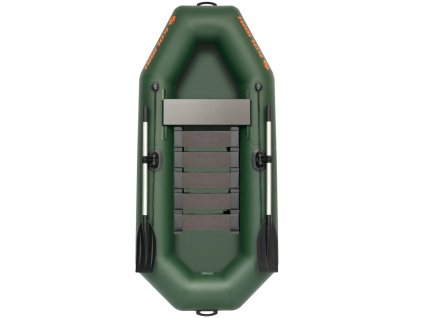 Čln Kolibri K 230 zelený lamelová podlaha
