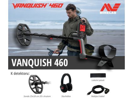 Detektor kovov Minelab Vanquish 460