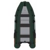 Čln Kolibri KM 450DSL zelený s hliníkovou podlahou