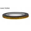 Samolepicí zdobící páska - Laser Golden