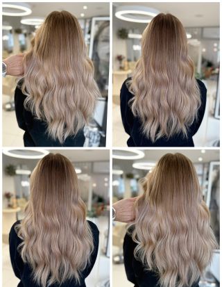 •Premena s rešpektom k vlasom a s láskou k detailu ♥️ •Vlasy mali za sebou náročnú cestu. Melír z iného salónu nebol úplne...