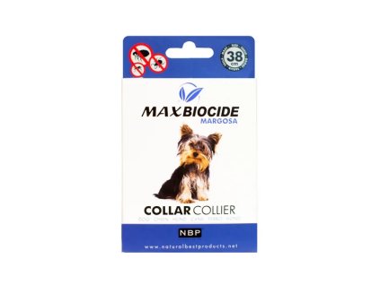 Max Biocide Margosa - Antiparazitní obojek pro psy 38cm
