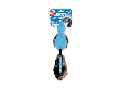 GiGwi PUSH TO mute kachna | modrá – TPR materiál
