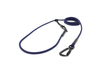 Lanové vodítko EASY LONG - TWIST | střední pes | Indigo - 425 (Délka 4 m)